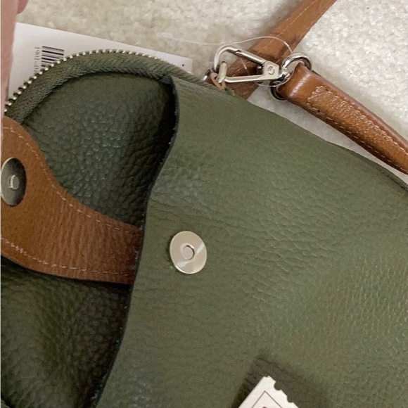 NWT, DIVNA FIRENZA, CROSSBODY LEATHER  BAG - Picture 8 of 16